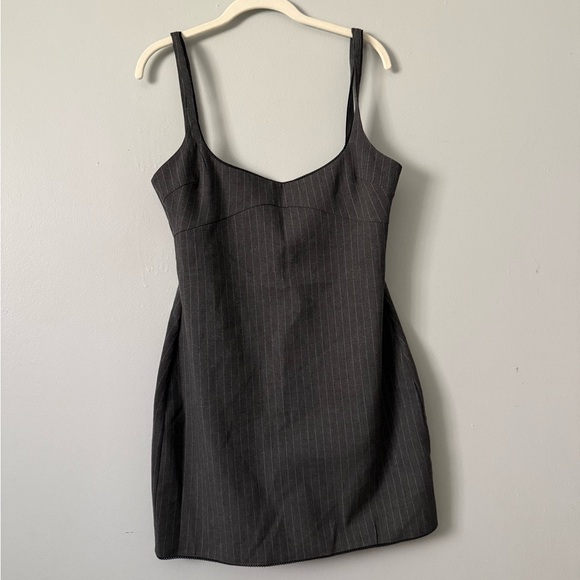 Zara Dresses & Skirts - ZARA Pinstripe Mini Dress